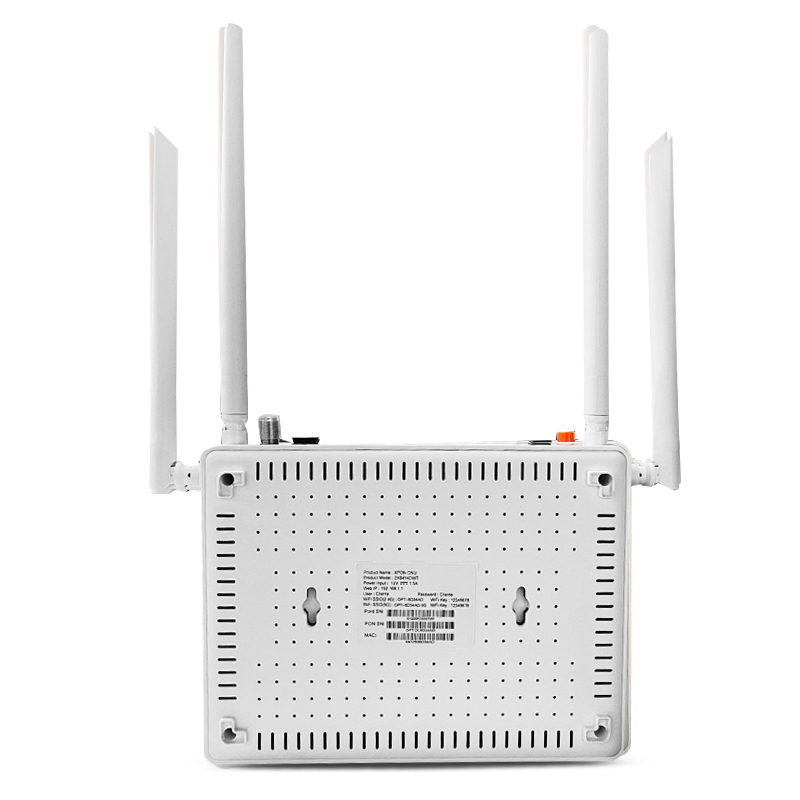 ZX8414DWT 4GE Epon Onu Wifi Onu Gpon Catv Wifi ONT ONU