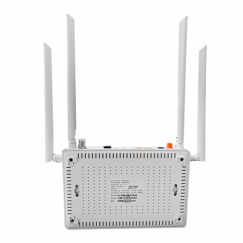 ZX8202DWT 2GE 1RE 2 4 GWiFi+ 5 GWiFi GPON ONU WIFI