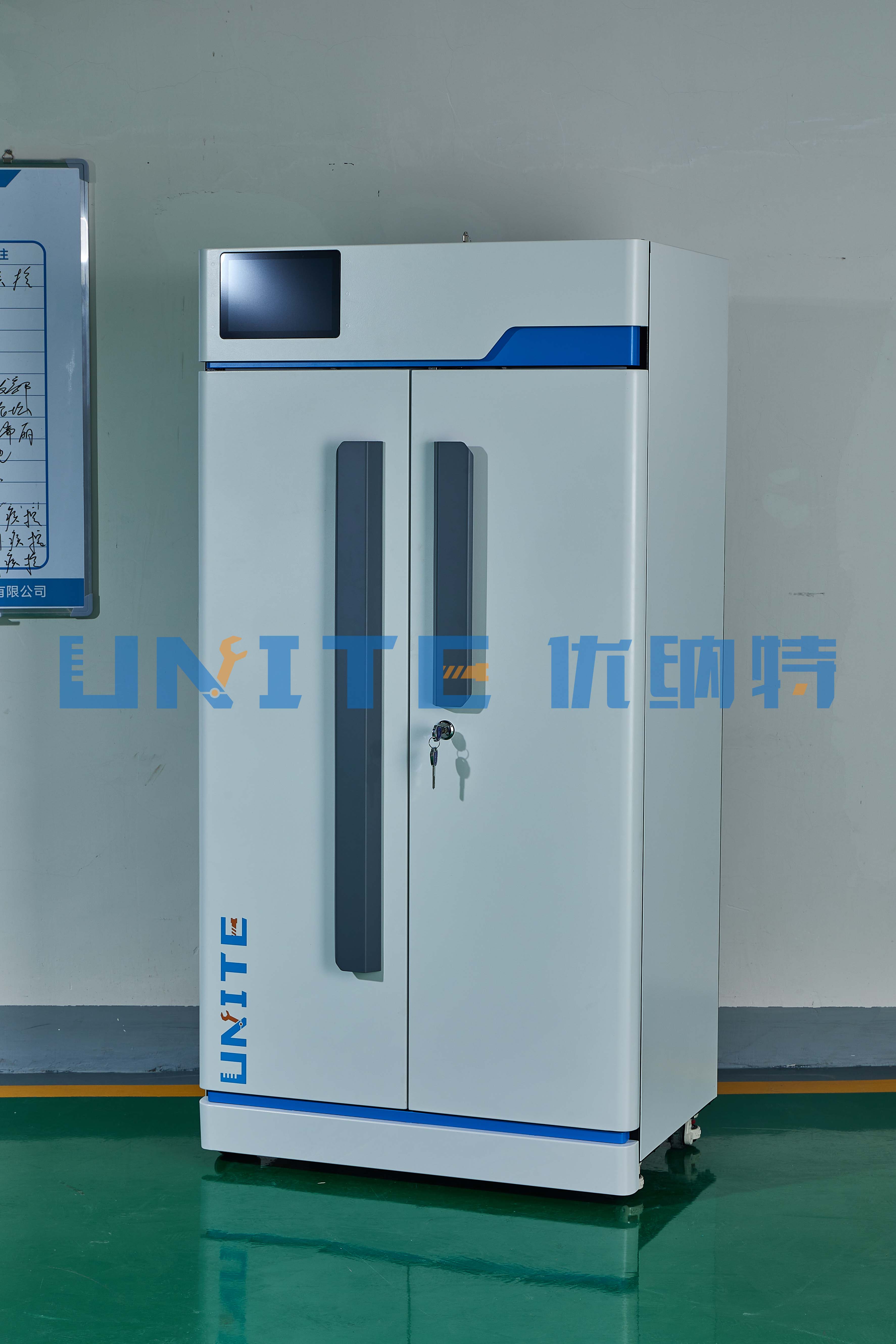 Unite Usample R2.2 Matrix IOT Double-door Cabinet For Dangerous Chemicals (RFID) Suitable for Storage of Reagents, Consumables