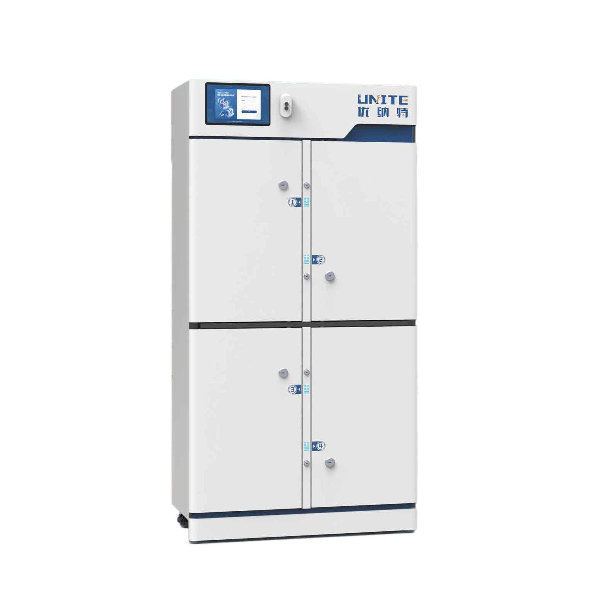 Unite Usample R4.2 Four-zone Matrix IOT Cabinets for Hazardous Chemicals(RFID) for storage of reagents, consumables