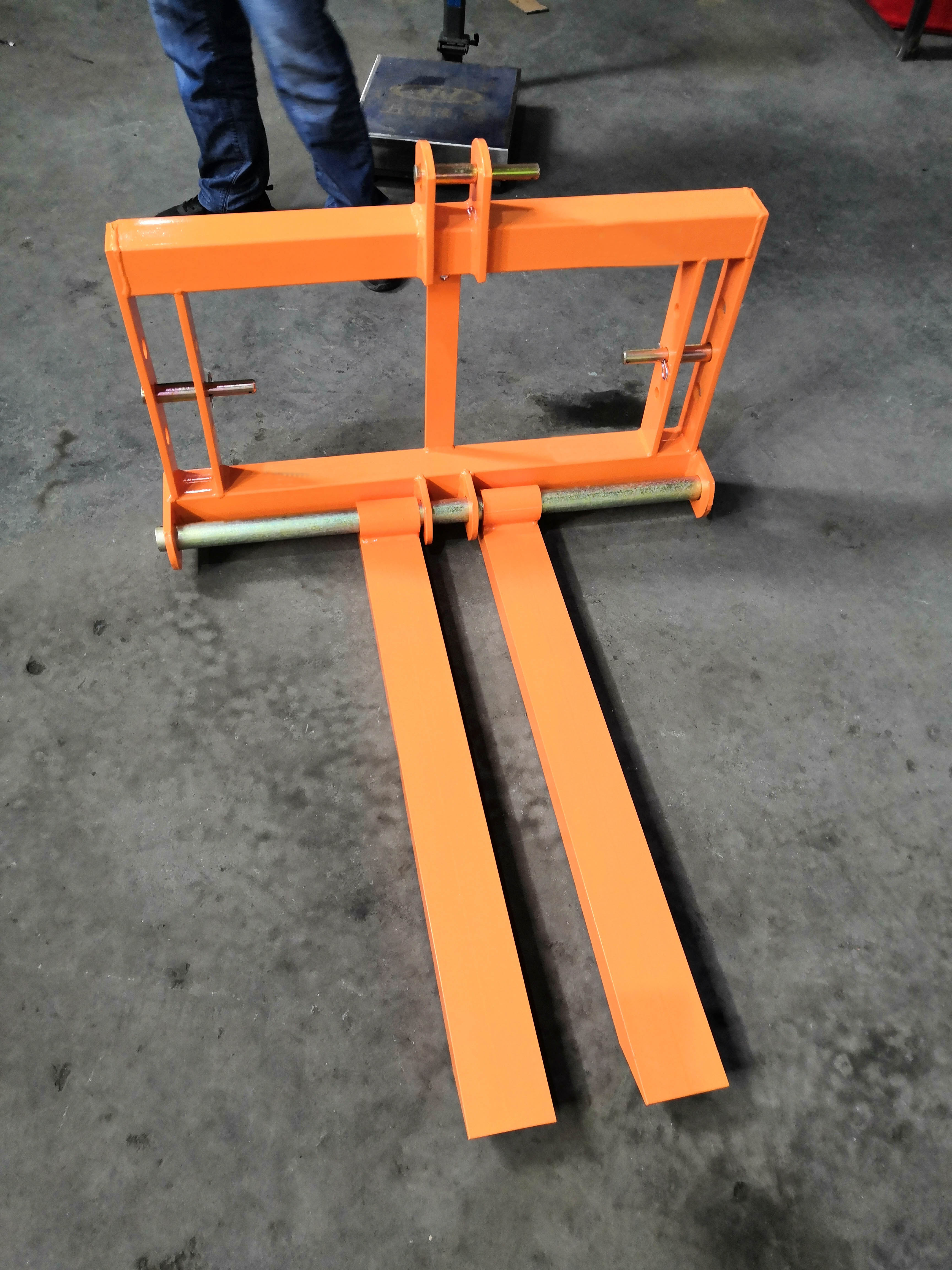 3point hitch New Pallet Forks, foldable pallet mover for compact tractors