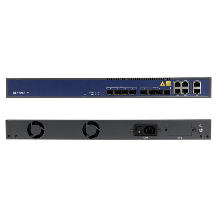 RE8604D Module SFP Fiber Optic Gepon Olt Price 4 Port Epon Olt