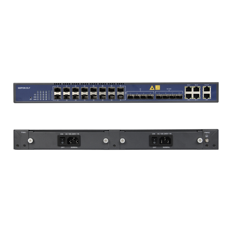 1.25gbps Optical Line Terminal FTTH 4 8 16 Pon Ports GPON Olt