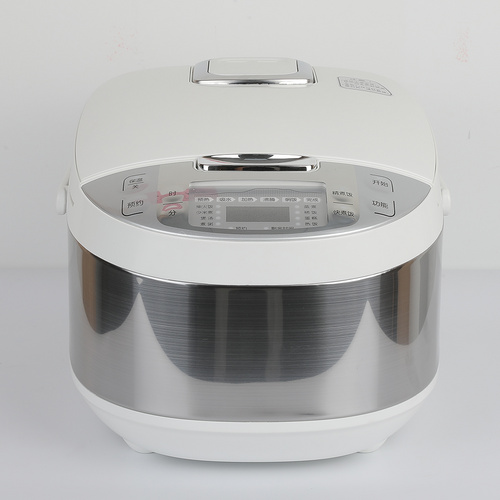 Rice cooker with aluminum inner pot and heating plate