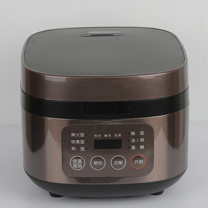 PP shell full open lid rice cooker with heating plate