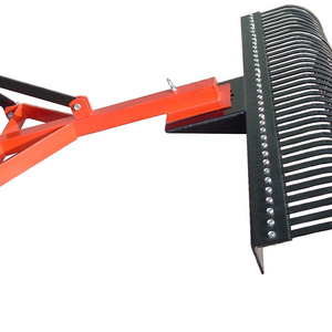 Farm Tractor 3 Point Hitch 8 Feet Landscape Rake Machine