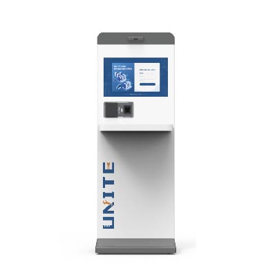 Unite Usample T-L Fast & Convenient Vertical Warehouse Control Platform with Embedded Industrial Keyboard and Mouse