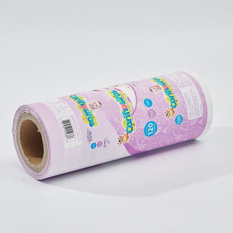 PET VMPET PE Packaging Film Baby Wet Tissues Packaging