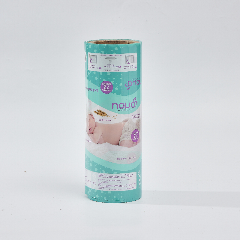 Hot Sale Eco-friendly Roll film Tissue Packaging Bag For Wet Wipe