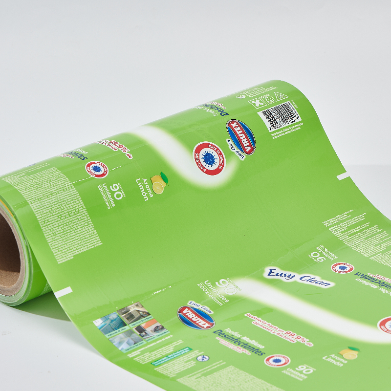 Baby wet wipes PET PE Packaging Films In Roll Wet Wipe Packaging Film