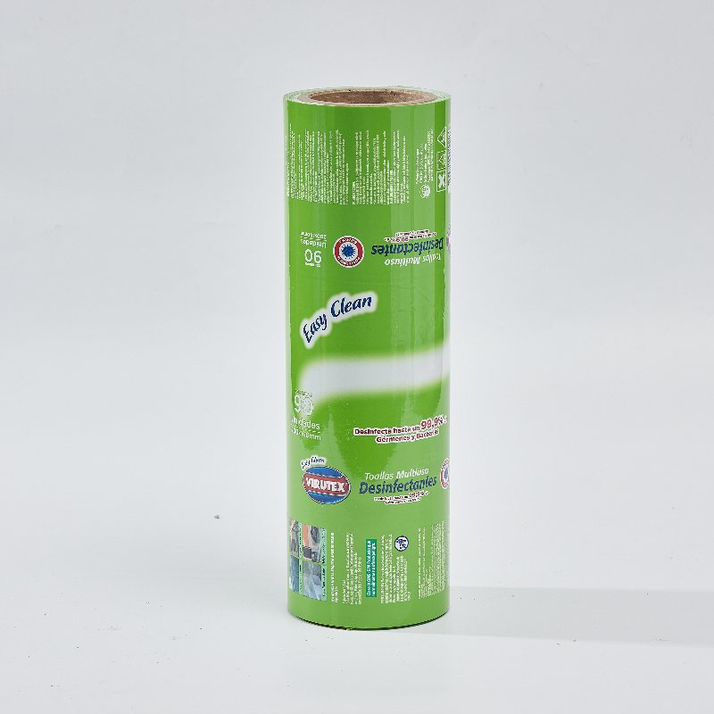 Baby wet wipes PET PE Packaging Films In Roll Wet Wipe Packaging Film