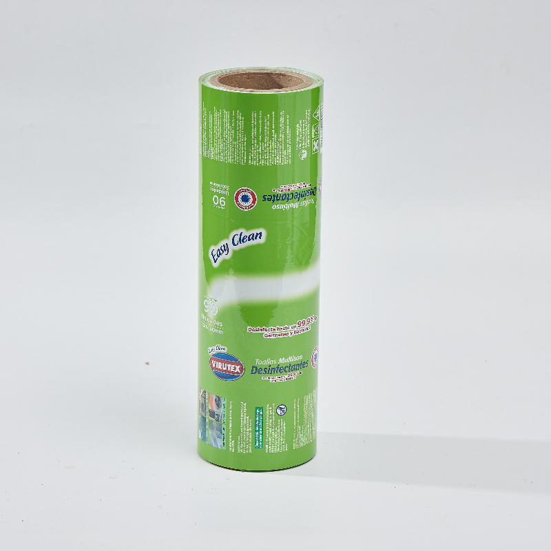 Baby wet wipes PET PE Packaging Films In Roll Wet Wipe Packaging Film