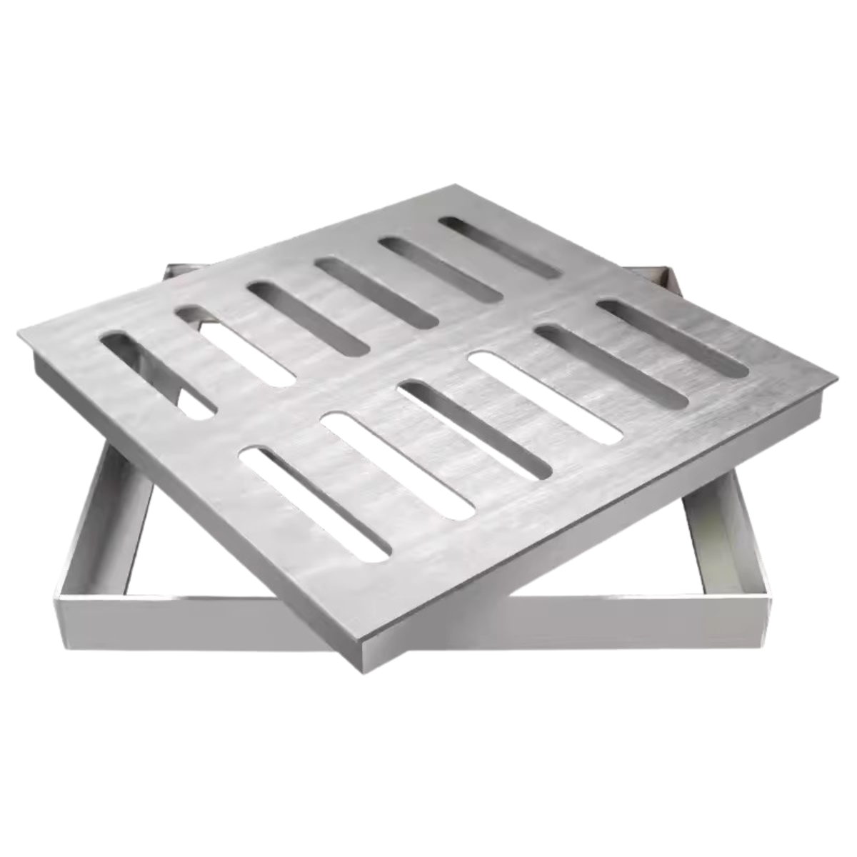 Stainless steel customization Stainless steel rain manhole cover drain grate Gutter cover Square manhole cover