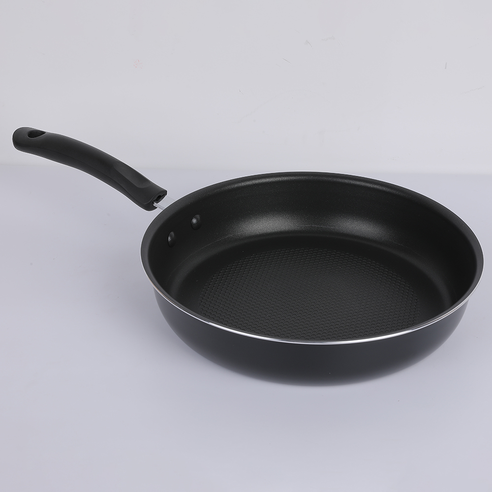 Solid color gas induction cooker universal saucepan household frying pan