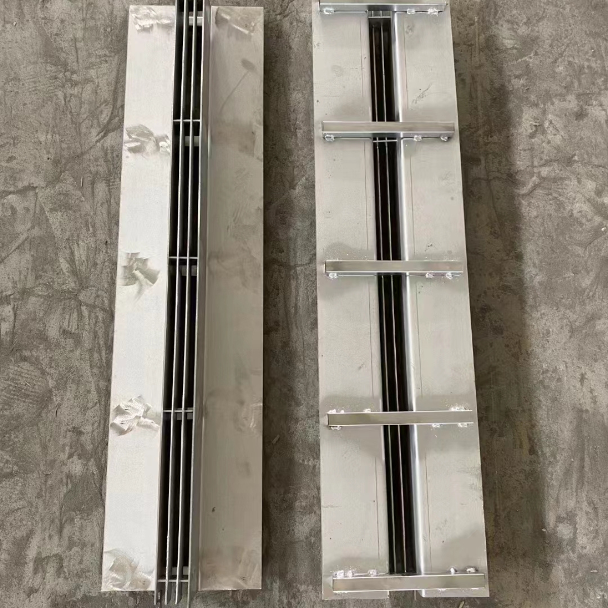 Stainless steel linear cover plate Stainless steel custom cover plate Drain cover Manhole cover Sewer repair manhole covers