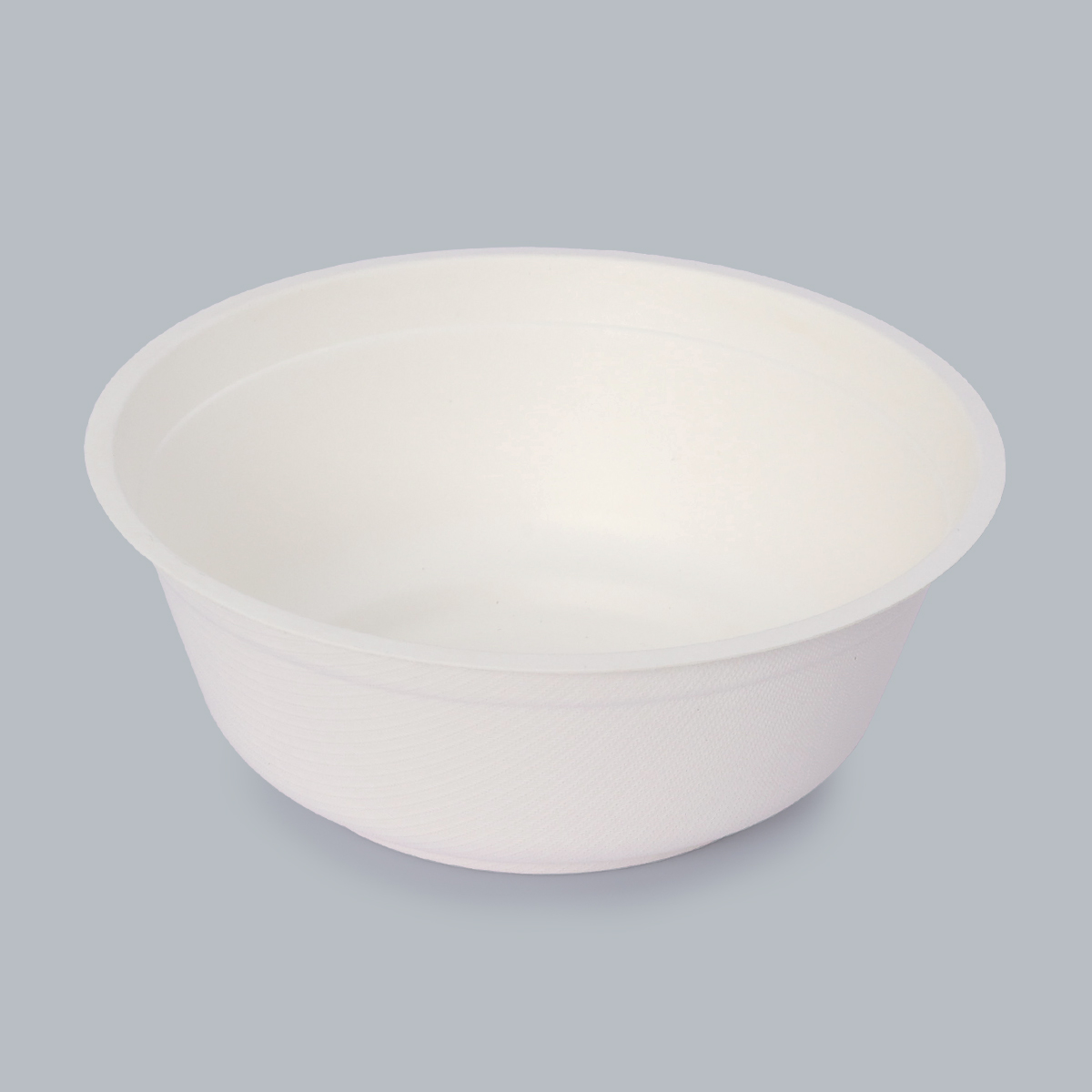 Eco-Friendly Tableware Disposable Tableware 910ml Round Bowl Compostable Paper Bowl