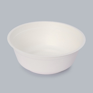 Green Paper Products Tableware 910ml Round Bowl Eco-Friendly Tableware