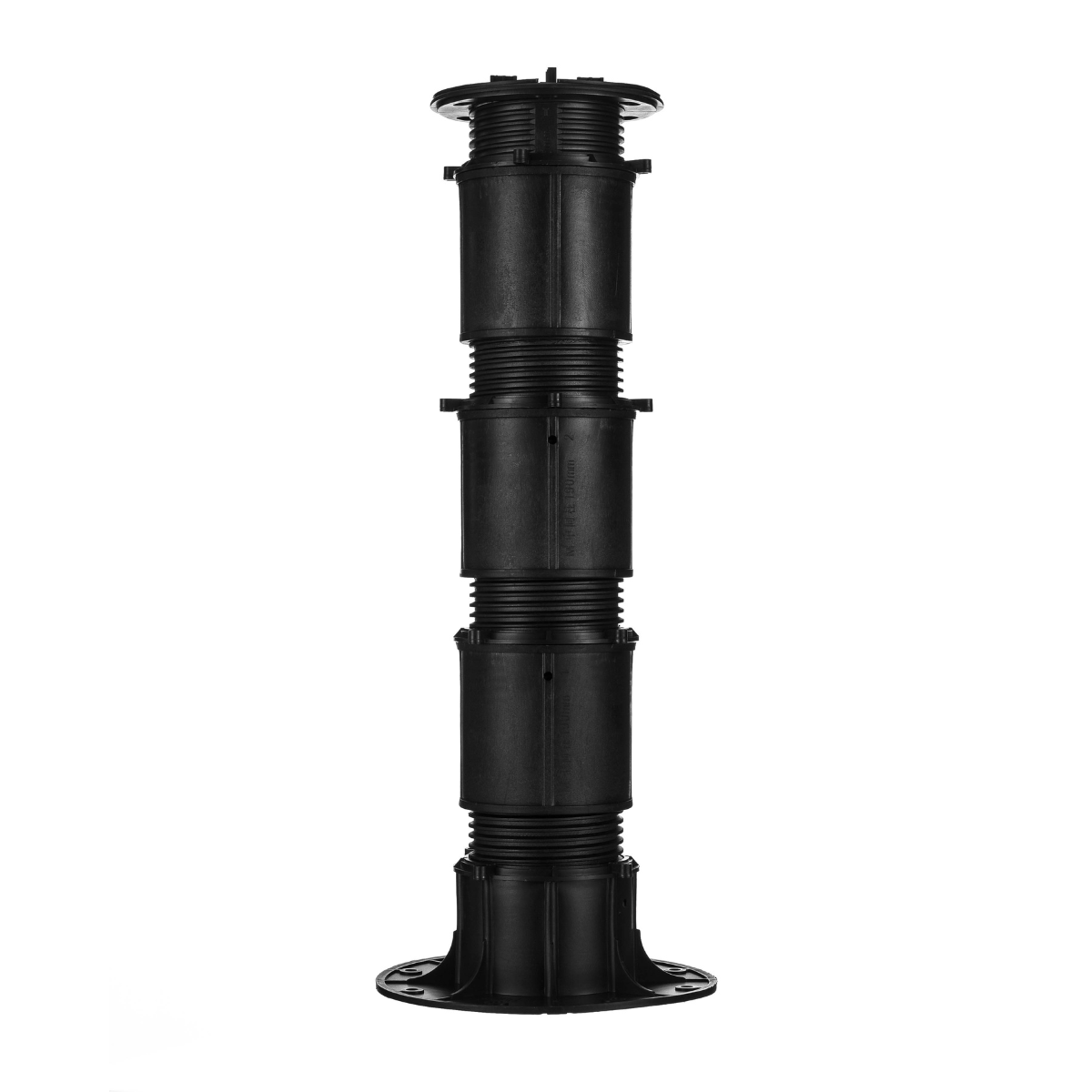 Water feature support Height adjustable Stone tile support Raised floor Fountain square Adjustable universal support
