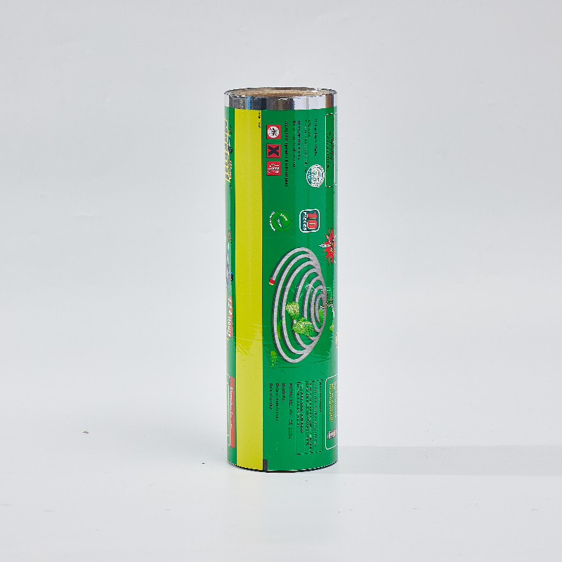 Customized logo printing Film Roll Mosquito Coil Packaging