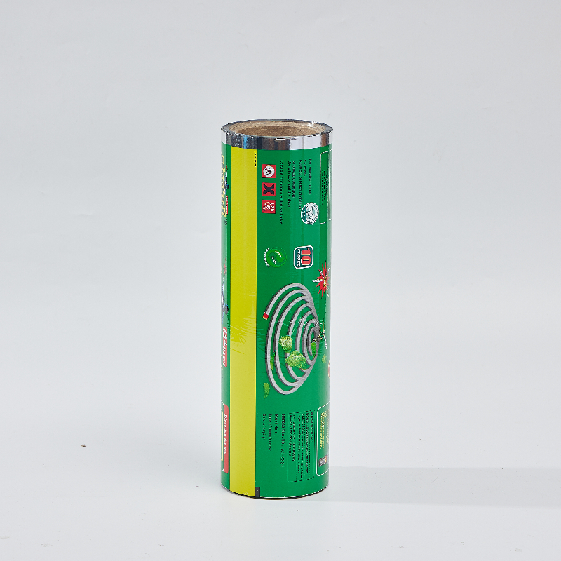 Customized logo printing Film Roll Mosquito Coil Packaging