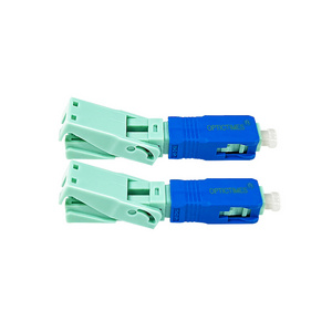 Single Mode Fiber Optic Quick Connector SC APC Fiber Optic Fast Connector