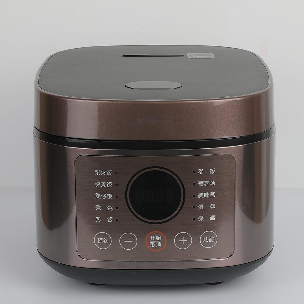 Rice cooker with multifunction menu electric rice cooker with stainless steel shell