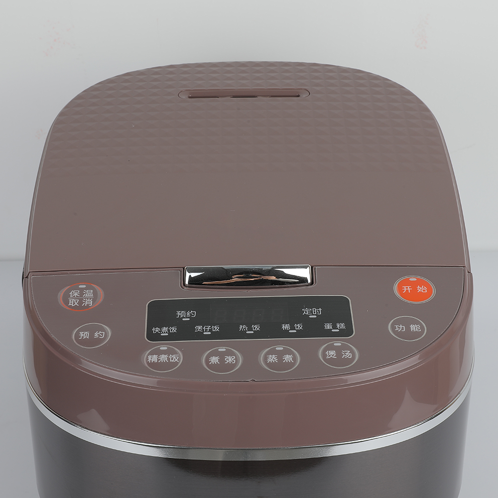 electric rice cooker with heating plate household rice cooker with full open design lid