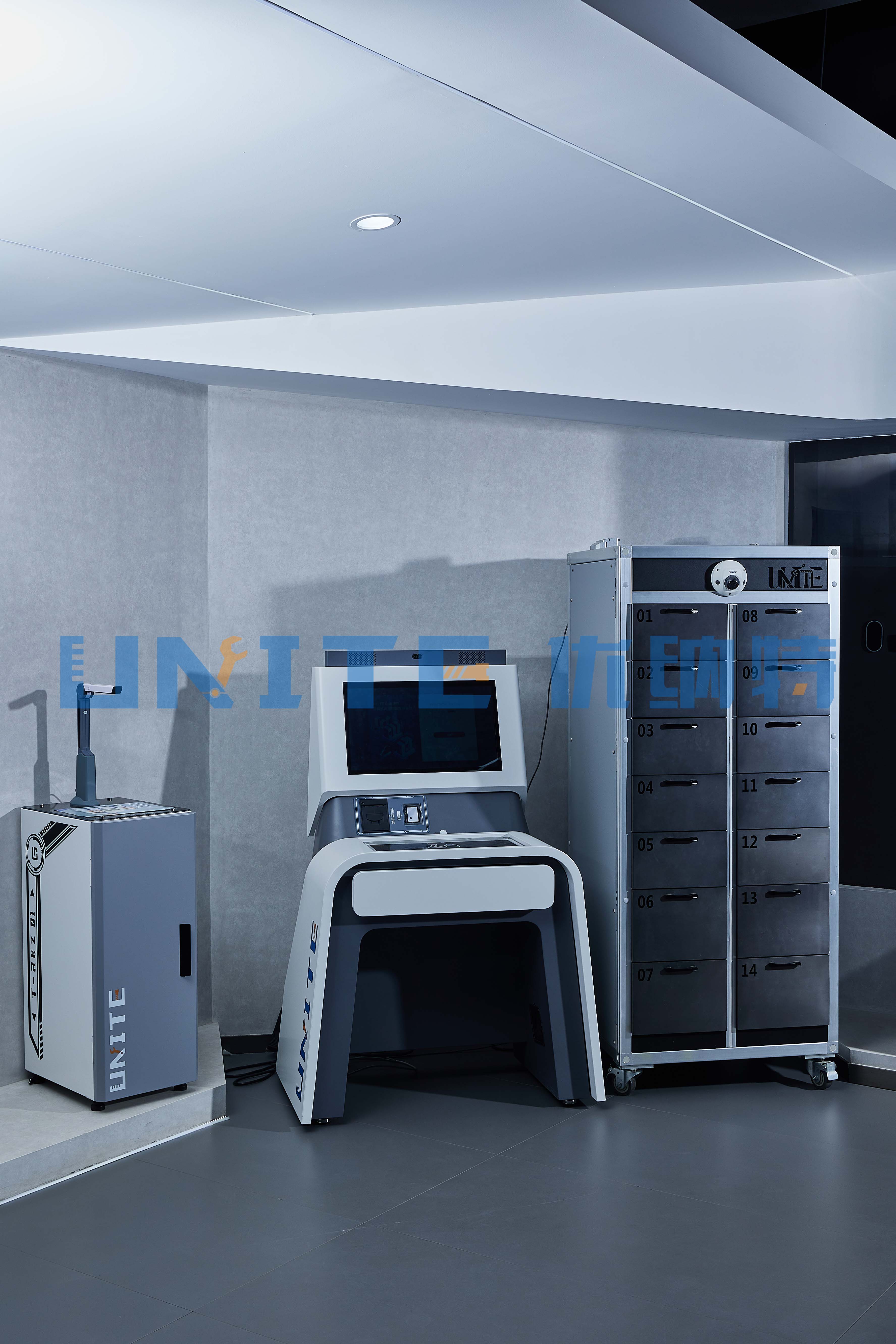 Unite Usample T-T Lab Sample Management System Intelligent Hardware Matrix IOT Desktop Warehouse Control Platform