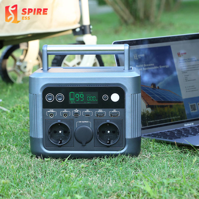 300W Travel Power Station Portable Charging Station Solar Generator for Camping