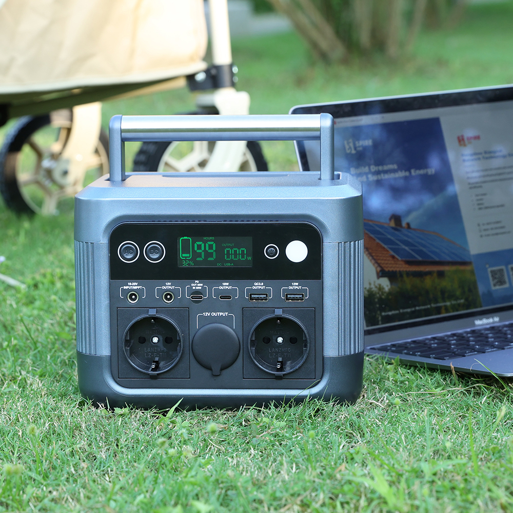 small Solar Energy Storage Systemn Mobile Solar Power Source Portable Solar Charger Outdoor Solar Power Station