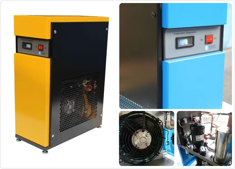 1.6m3/min BDL-10F compressed refrigerated air dryer for air compressor