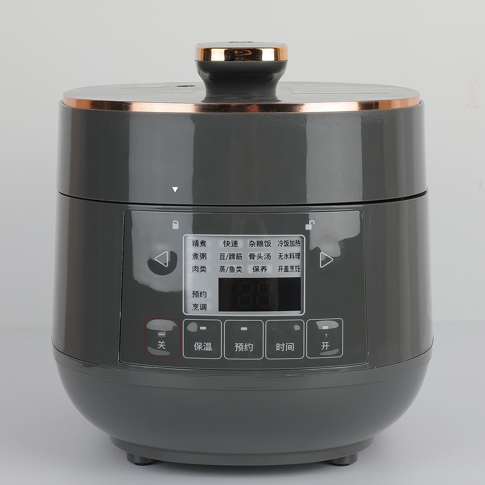 Stainless steel shell pressure cooker with reed switch detection