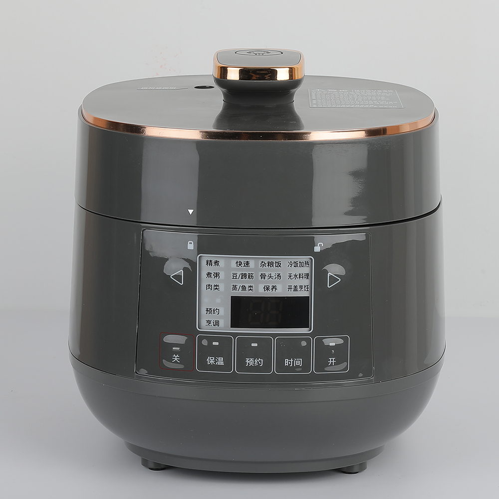 Stainless steel shell pressure cooker with reed switch detection
