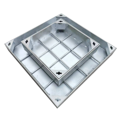 304 stainless steel manhole cover supply sunken square decorative invisible manhole cover stainless steel rain cover processing