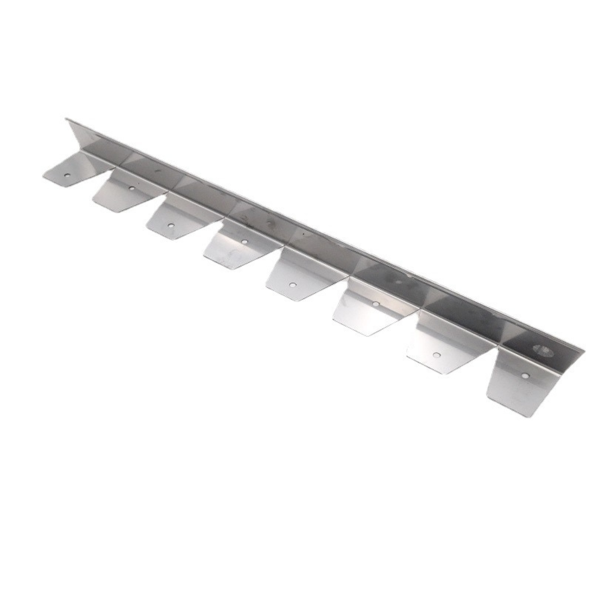 Stainless steel grass stone isolation belt retaining board edge shape strip separating metal strip park edge greening Isolation