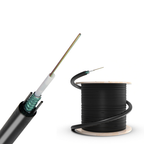 Outdoor 6 8 12 Core 24 Core Per Meter Single Mode Fiber Optic Cable