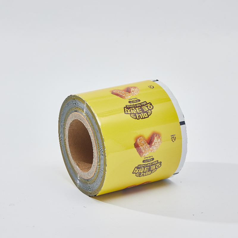 Plastic Flexible Packaging Rolls Leisure Food Biscuits Nuts Aluminium Foil Multi-layer Laminated Rolls