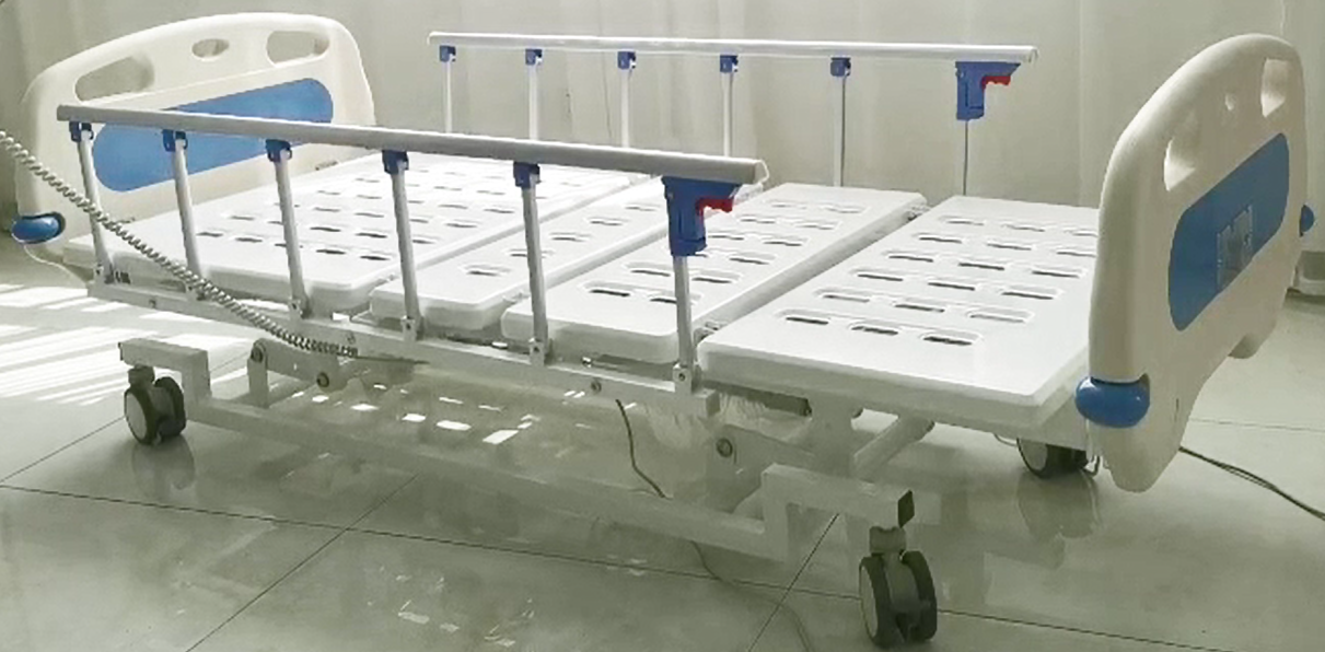 Super low height 3functions electric hospital bed with customizable width