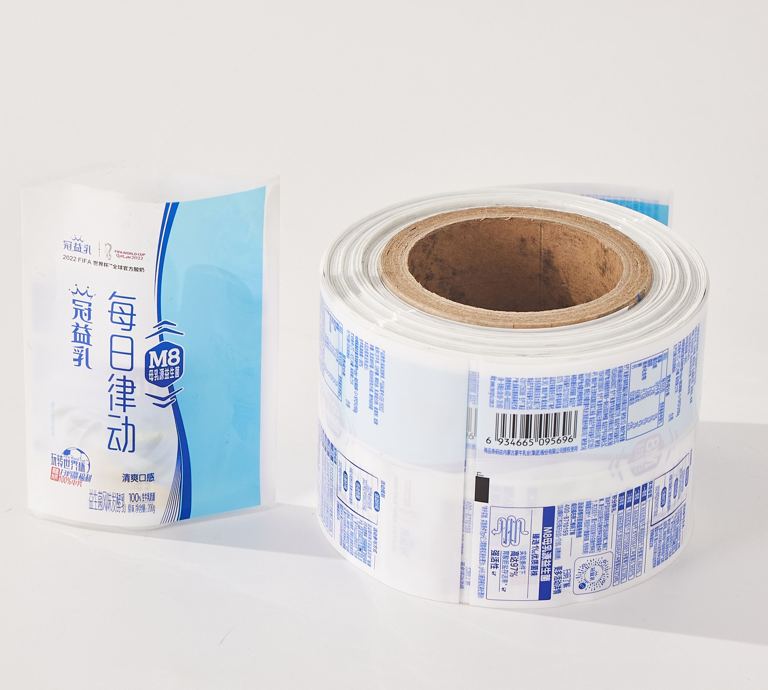 Printed Water Bottle Shrinkable Sleeve Label PET Plastic Film Plastic Shrink Wrap Sleeve Juice Bottle