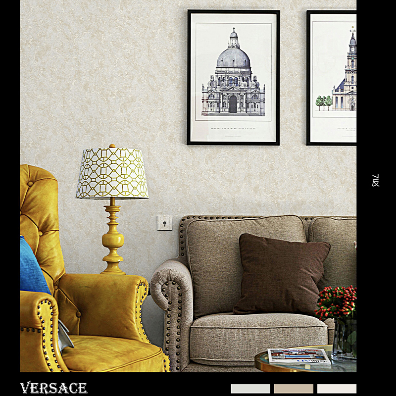 Interior Design Home Hotel Decoration Tv Background Wallpaper For Living Room