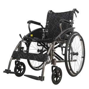 SLY-117 streamlined manual wheelchair with customizable width