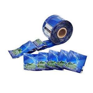 Factory PVC PET Shrink Film Plastic Heat Shrink Wrap Label For Beverage Can Bottles