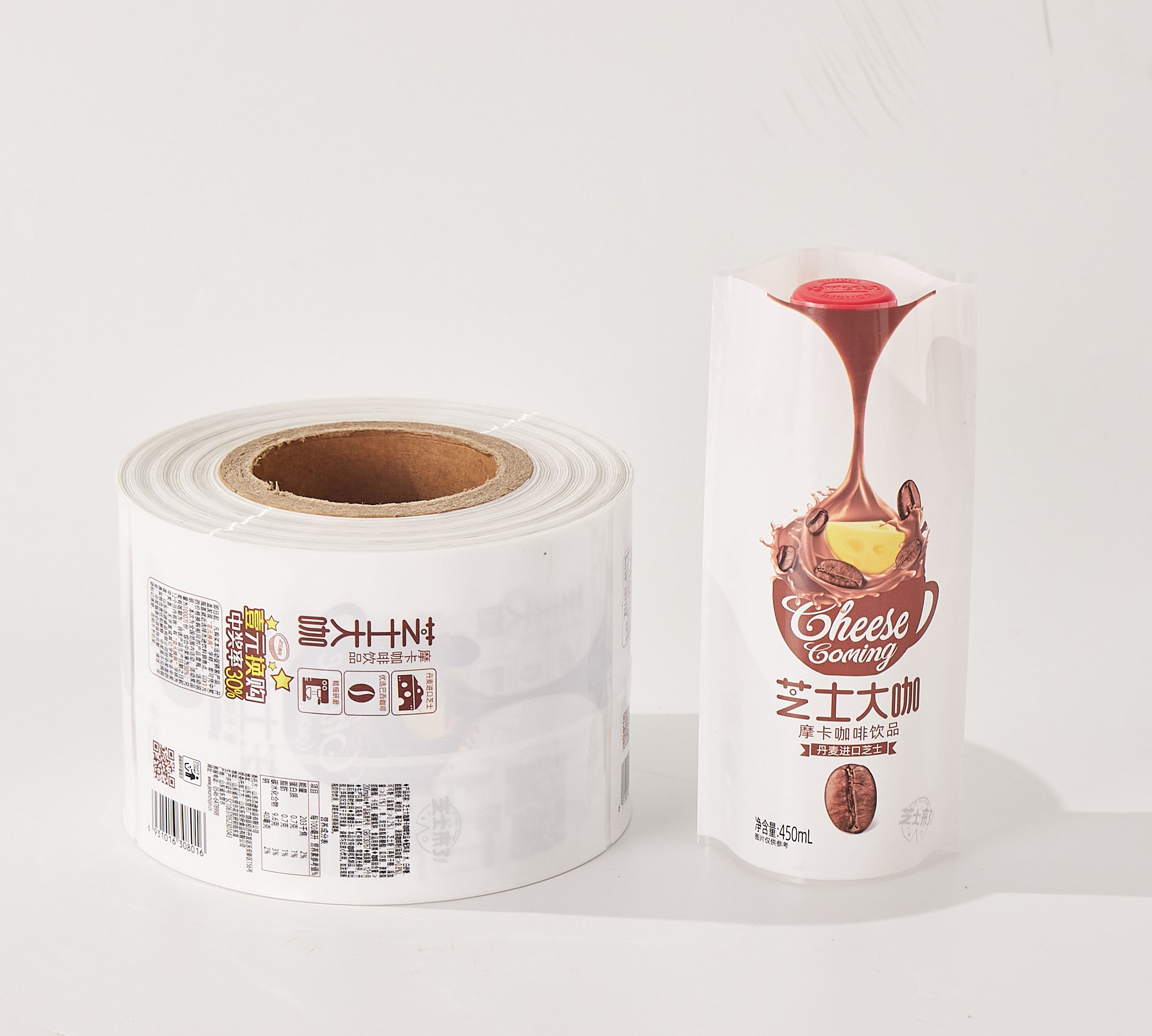 Custom Design PET PVC Film Heat Shrink Sleeve Label For Juice Beverage Beer Bottles Cans