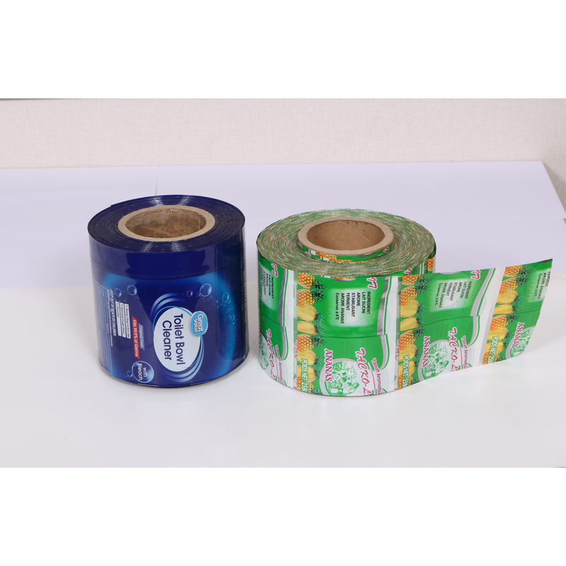 Custom Printing Customized Holographic Pvc Shrink Wrap Sleeve Bottle Shrink Sleeve For Jars Energy Shot Shrink