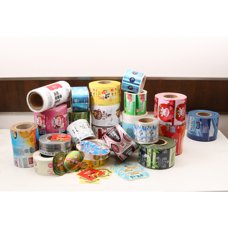 Factory Bopp Packaging Labels Roll Plastic Film Water Bottle Private Label For Soft Drinks