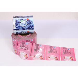 Factory Bopp Packaging Labels Roll Plastic Film Water Bottle Private Label For Soft Drinks