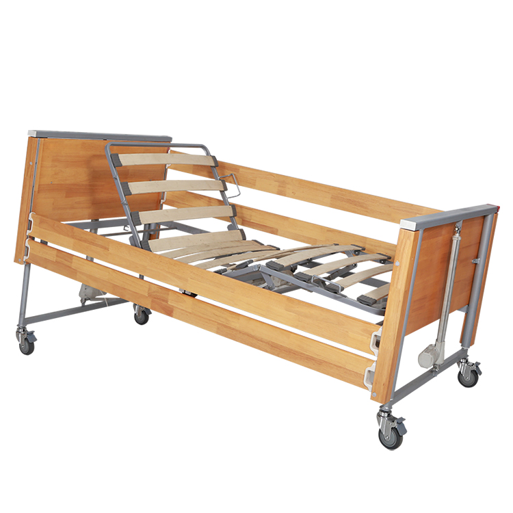 Maidesite G01 Wooden Electrical Home Care Nursing Bed Medical Bed for Elderly or Patient Care