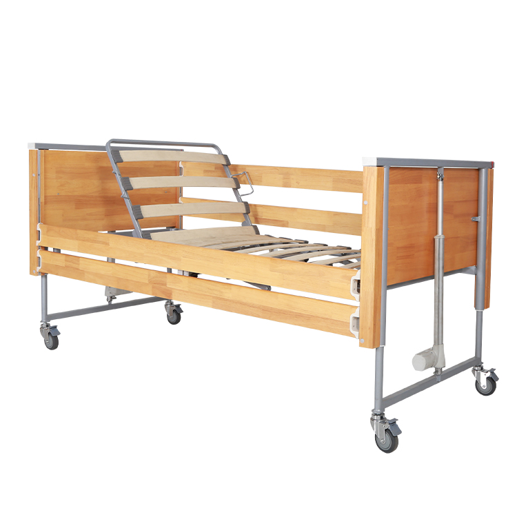 Maidesite G01 Wooden Electrical Home Care Nursing Bed Medical Bed for Elderly or Patient Care