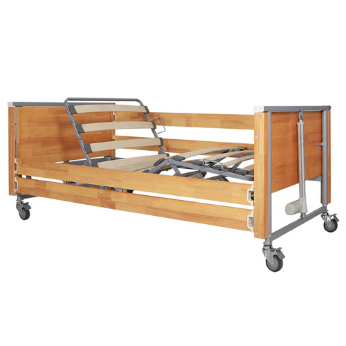 Maidesite G01 Wooden Electrical Home Care Nursing Bed Medical Bed for Elderly or Patient Care