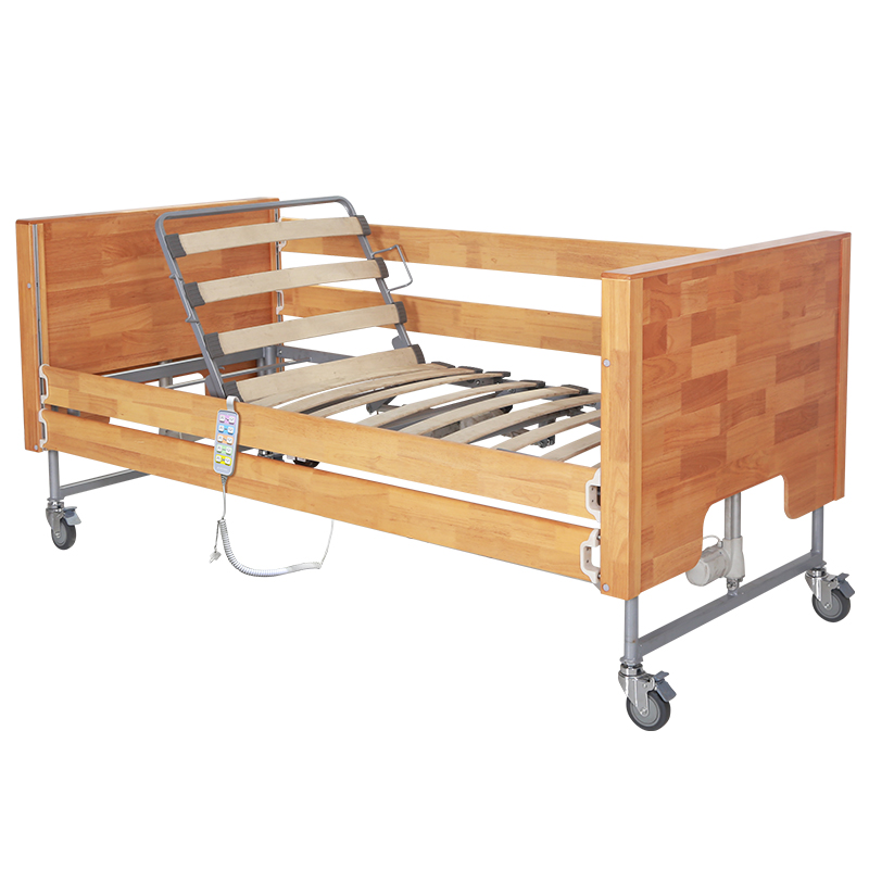 Maidesite G02 Wooden Electrical Home Care Nursing Bed Medical Bed for Elderly or Patient Care